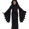 Spirit Halloween Kids Hooded Black Robe Costume -SPIRIT HALLOWEEN Sales 01602622 a