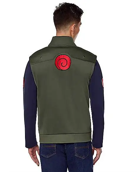 Spirit Halloween Adult Naruto Flak Jacket - Naruto Shippuden 4 Spirit Halloween Adult Naruto Flak Jacket - Naruto Shippuden - Image 2