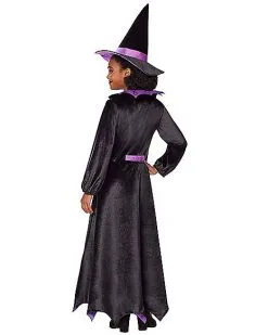 Spirit Halloween Kids Coven Academy Witch Jacket Costume -SPIRIT HALLOWEEN Sales 01605690 b