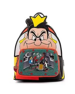 Spirit Halloween Loungefly Queen Of Hearts Mini Backpack - Disney