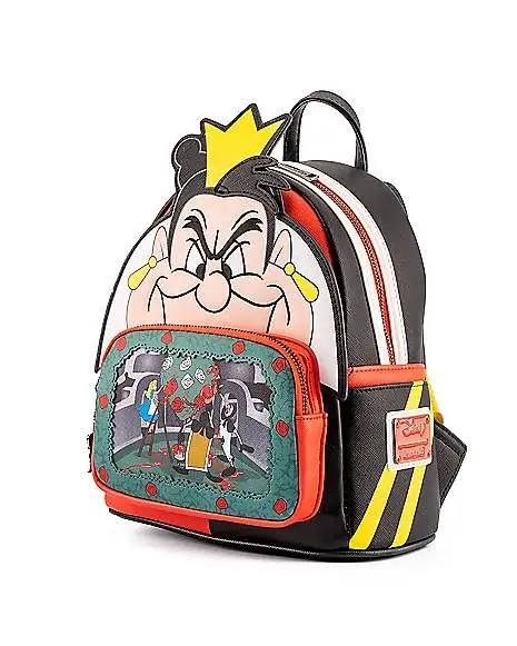 Spirit Halloween Loungefly Queen Of Hearts Mini Backpack - Disney 4 Spirit Halloween Loungefly Queen Of Hearts Mini Backpack - Disney - Image 2