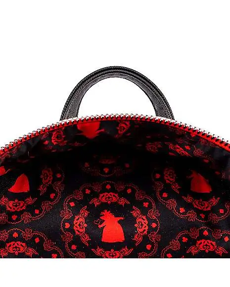 Spirit Halloween Loungefly Queen Of Hearts Mini Backpack - Disney 8 Spirit Halloween Loungefly Queen Of Hearts Mini Backpack - Disney - Image 6