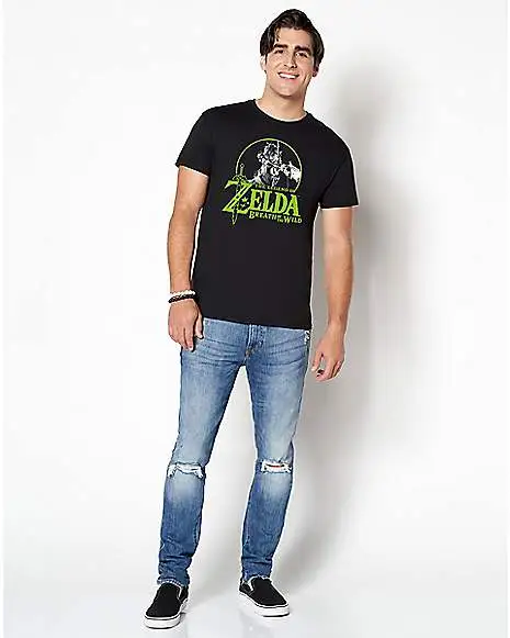 Spirit Halloween The Legend Of Zelda Breath Of The Wild T Shirt 5 Spirit Halloween The Legend Of Zelda Breath Of The Wild T Shirt - Image 3