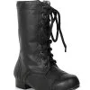 Spirit Halloween Kids Black Combat Boots 2 Spirit Halloween Kids Black Combat Boots -SPIRIT HALLOWEEN Sales 07153315 a