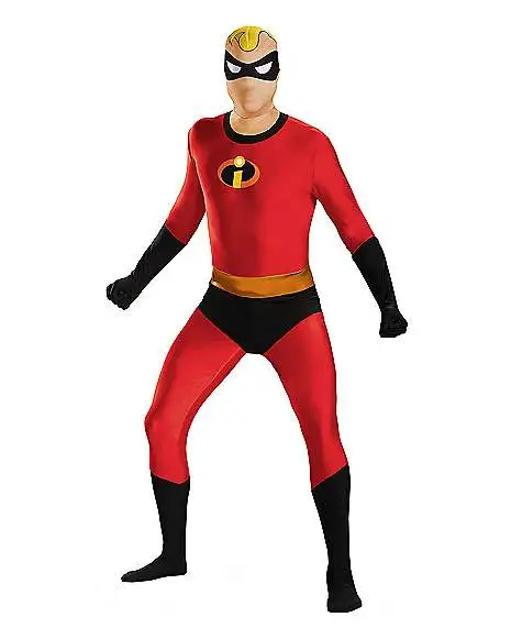 Spirit Halloween Adult Mr. Incredible Skin Suit Costume - The Incredibles 3 Spirit Halloween Adult Mr. Incredible Skin Suit Costume - The Incredibles