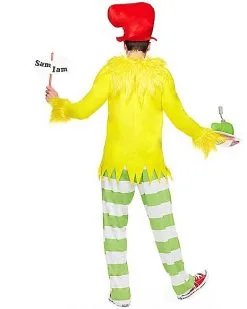 Spirit Halloween Adult Sam I Am Costume - Dr. Seuss 11 Spirit Halloween Adult Sam I Am Costume - Dr. Seuss -SPIRIT HALLOWEEN Sales 07403066 d