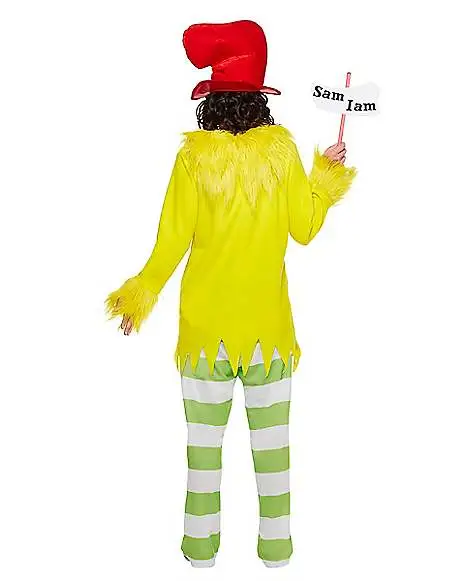 Spirit Halloween Adult Sam I Am Costume - Dr. Seuss 8 Spirit Halloween Adult Sam I Am Costume - Dr. Seuss - Image 6