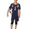 Spirit Halloween Adult Navy Volleyball Uniform Costume -SPIRIT HALLOWEEN Sales 07423742 a