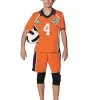 Spirit Halloween Adult Orange Volleyball Uniform Costume -SPIRIT HALLOWEEN Sales 07423783 a