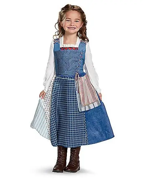 Spirit Halloween Kids Belle Costume - Beauty And The Beast Movie 3 Spirit Halloween Kids Belle Costume - Beauty And The Beast Movie