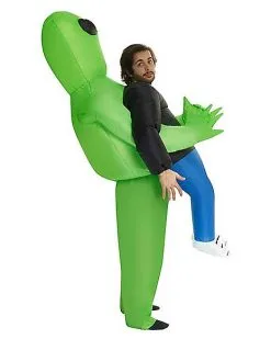Spirit Halloween Adult Alien Pick Me Up Inflatable Costume -SPIRIT HALLOWEEN Sales 07491723 c