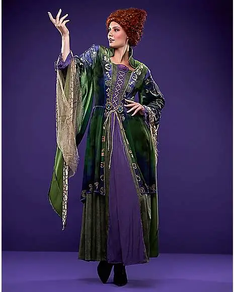 Spirit Halloween Adult Winifred Sanderson Costume The Signature Collection - Hocus Pocu 3 Spirit Halloween Adult Winifred Sanderson Costume The Signature Collection - Hocus Pocu