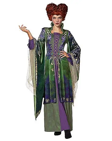 Spirit Halloween Adult Winifred Sanderson Costume The Signature Collection - Hocus Pocu 4 Spirit Halloween Adult Winifred Sanderson Costume The Signature Collection - Hocus Pocu - Image 2