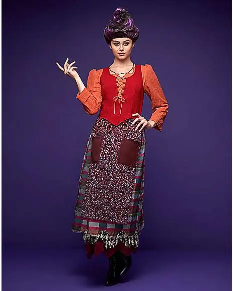 Spirit Halloween Adult Mary Sanderson Costume The Signature Collection - Hocus Pocus 3 Spirit Halloween Adult Mary Sanderson Costume The Signature Collection - Hocus Pocus