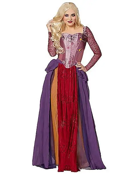 Spirit Halloween Adult Sarah Sanderson Costume The Signature Collection - Hocus Pocus 6 Spirit Halloween Adult Sarah Sanderson Costume The Signature Collection - Hocus Pocus - Image 4
