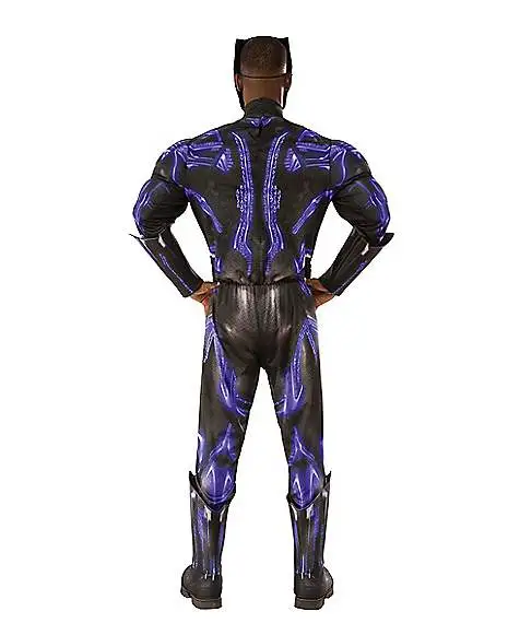 Spirit Halloween Adult Black Panther Costume Deluxe - Marvel 4 Spirit Halloween Adult Black Panther Costume Deluxe - Marvel - Image 2