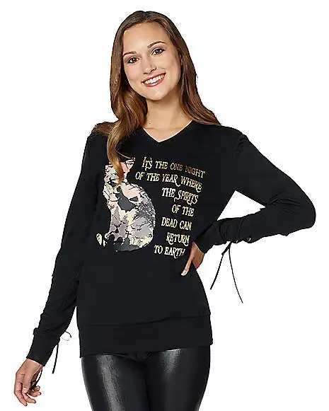Spirit Halloween Thackery Binx Cat Sweatshirt - Hocus Pocus 3 Spirit Halloween Thackery Binx Cat Sweatshirt - Hocus Pocus