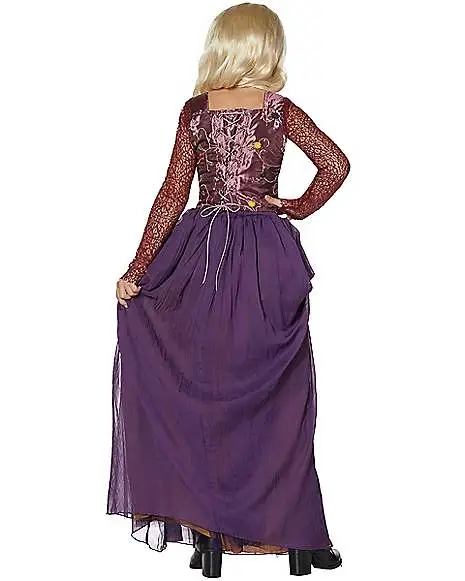 Spirit Halloween Girls Sarah Sanderson Costume The Signature Collection - Hocus Pocus 4 Spirit Halloween Girls Sarah Sanderson Costume The Signature Collection - Hocus Pocus - Image 2