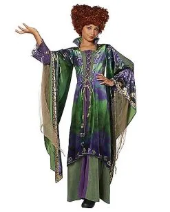 Spirit Halloween Girls Winifred Sanderson Costume The Signature Collection - Hocus Pocu