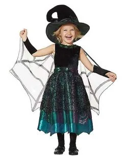 Spirit Halloween Toddler Emerald Witch Costume - The Signature Collection