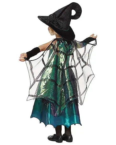 Spirit Halloween Toddler Emerald Witch Costume - The Signature Collection 4 Spirit Halloween Toddler Emerald Witch Costume - The Signature Collection - Image 2