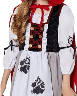 Spirit Halloween Kids Red Riding Hood Costume -SPIRIT HALLOWEEN Sales 07555030 c