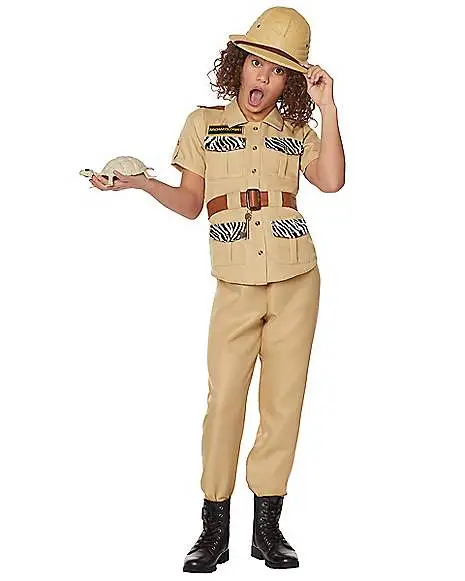 Spirit Halloween Girls Zookeeper Costume 4 Spirit Halloween Girls Zookeeper Costume - Image 2