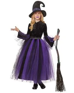 Spirit Halloween Kids Witch Costume - The Signature Collection