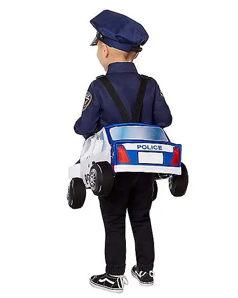 Spirit Halloween Toddler Police Officer Ride-Along Costume With Sound 4 Spirit Halloween Toddler Police Officer Ride-Along Costume With Sound - Image 2