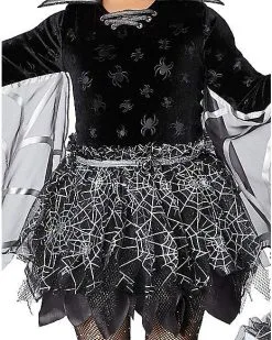Spirit Halloween Toddler Spider Web Witch Costume -SPIRIT HALLOWEEN Sales 07618473 c