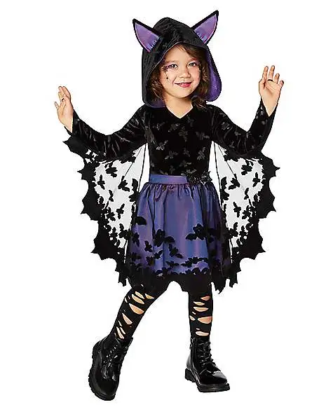 Spirit Halloween Toddler Bat Dress Costume -SPIRIT HALLOWEEN Sales 07618507 a