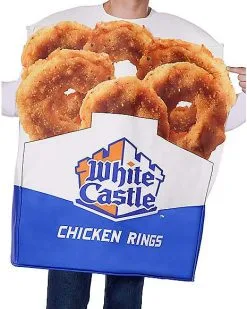 Spirit Halloween Adult Chicken Rings Costume - White Castle -SPIRIT HALLOWEEN Sales 07630494 d