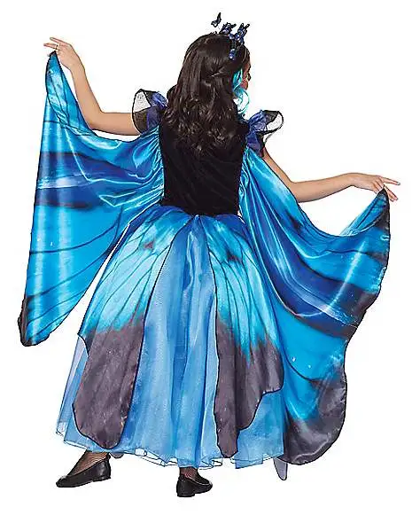 Spirit Halloween Kids Blue Butterfly Dress Costume - The Signature Collection 3 Spirit Halloween Kids Blue Butterfly Dress Costume - The Signature Collection