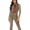 Spirit Halloween Sexy Cat Jumpsuit And Headband -SPIRIT HALLOWEEN Sales 07649213 a